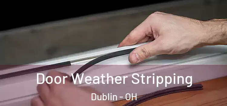 Door Weather Stripping Dublin - OH